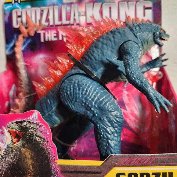 Godzilla Evolved Monsterverse Godzilla X Kong Action Figure Playmates 2024 New - Picture 2 of 6